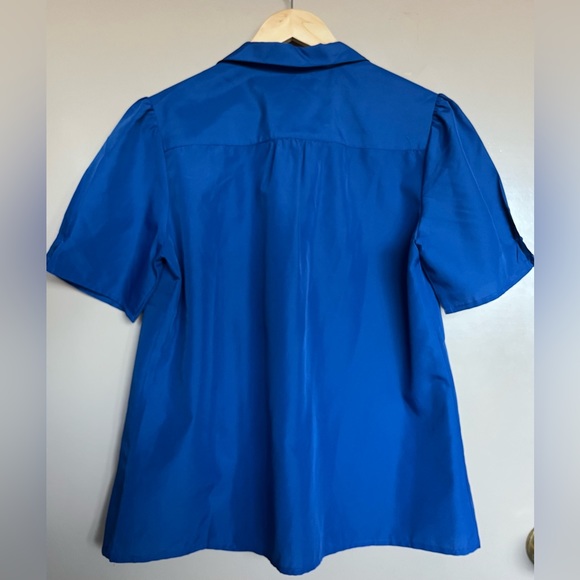 Vintage Odyssey Royal Blue Button Down - Picture 3 of 4